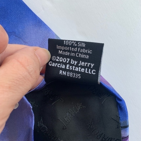 J.Garcia Lunch Limited Edition Collection Silk Tie - Picture 5 of 8